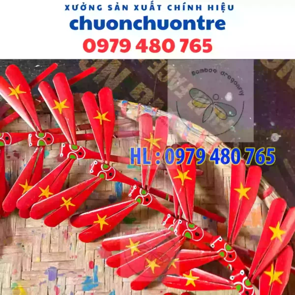 chuồn 12cm vẽ cờ