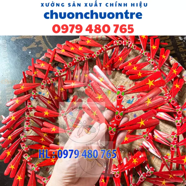 chuồn 12cm vẽ cờ