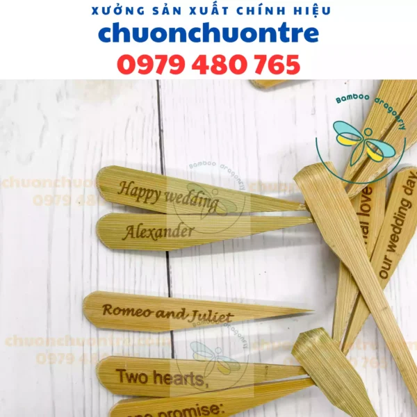 chuồn 12cm khắc chữ