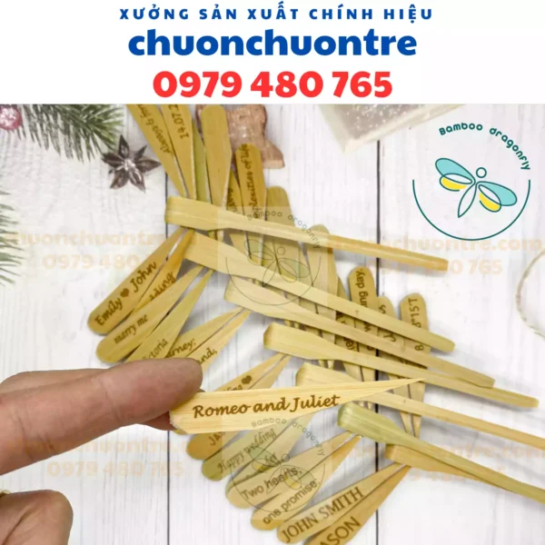 chuồn 12cm khắc chữ